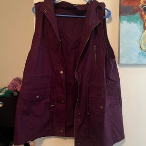Burgundy 3xl vest
